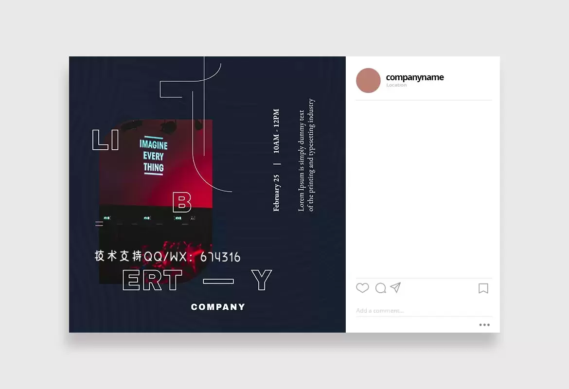 时尚高端简约商业商务社交媒体banner海报设计模板集合插图3