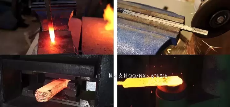 80个+国外手工艺人铁匠打铁匠锻造金属短视频素材打包插图4