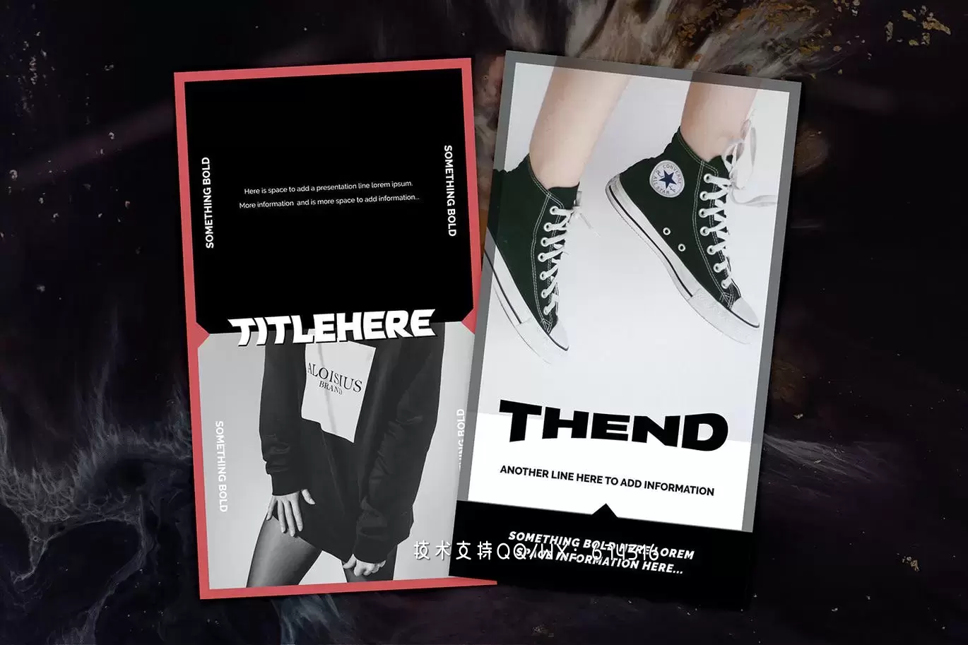 时尚高端简约多用途Instagram社交媒体banner海报设计模板-AI插图7