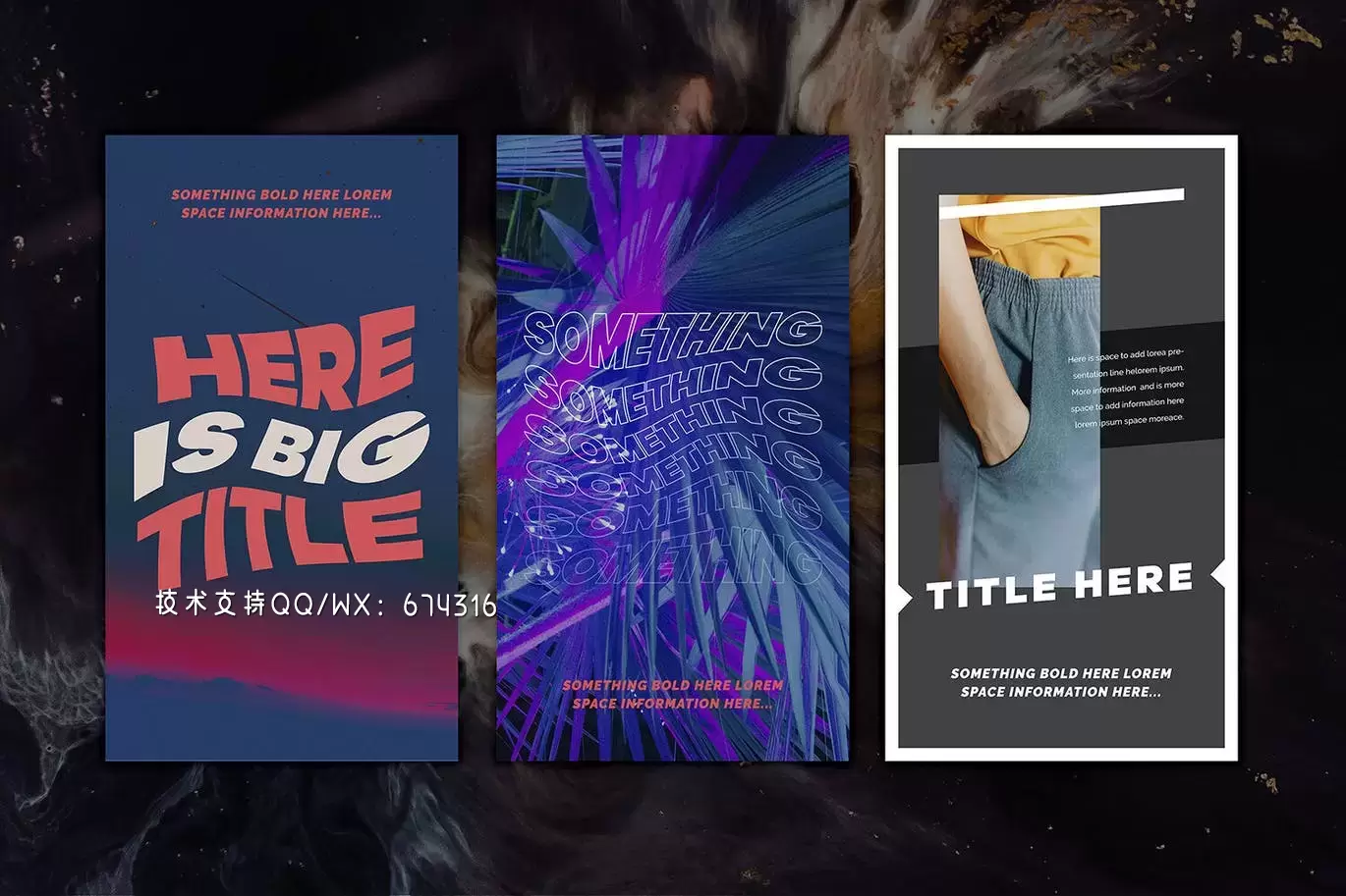 时尚高端简约多用途Instagram社交媒体banner海报设计模板-AI插图6