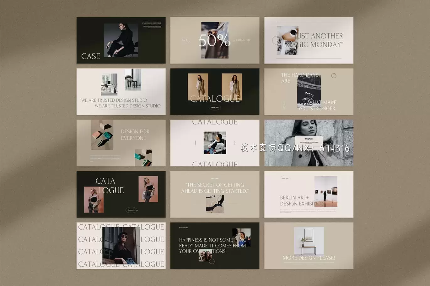 时尚高端优雅简约多用途的Instagram社交媒体banner海报设计模板集合-psd插图11