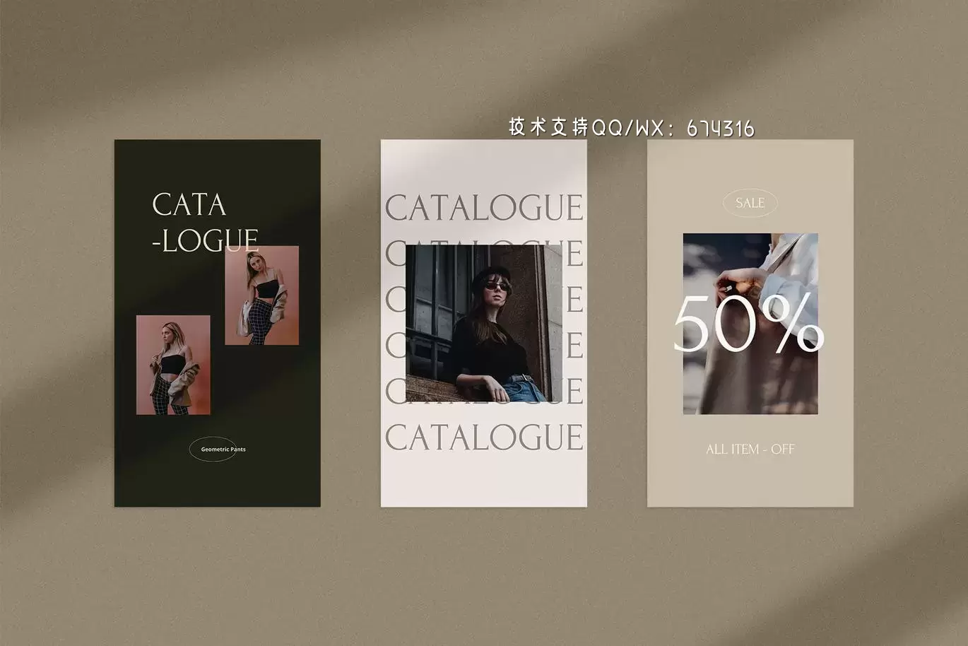 时尚高端优雅简约多用途的Instagram社交媒体banner海报设计模板集合-psd插图6