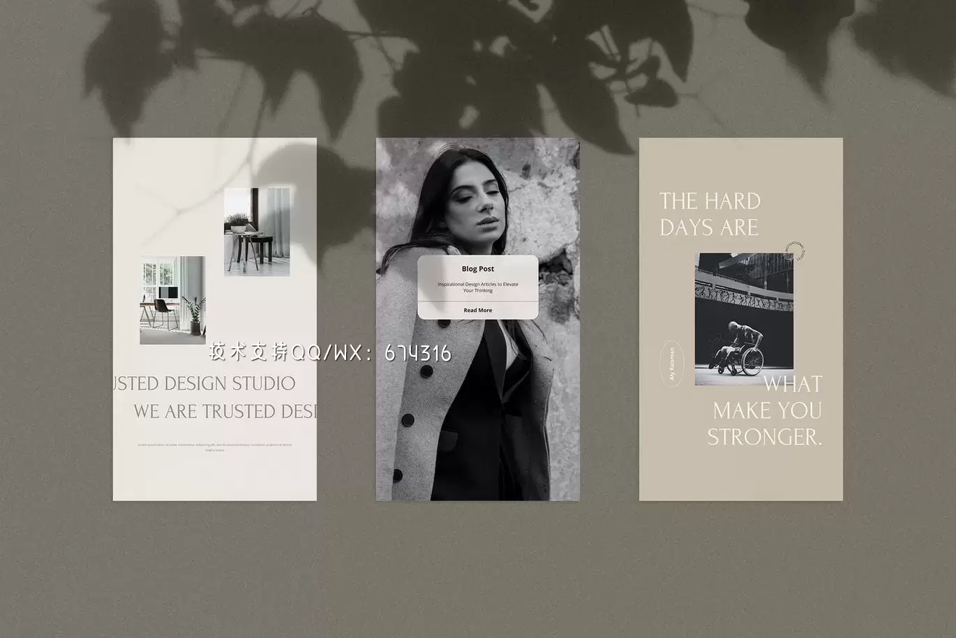 时尚高端优雅简约多用途的Instagram社交媒体banner海报设计模板集合-psd插图8