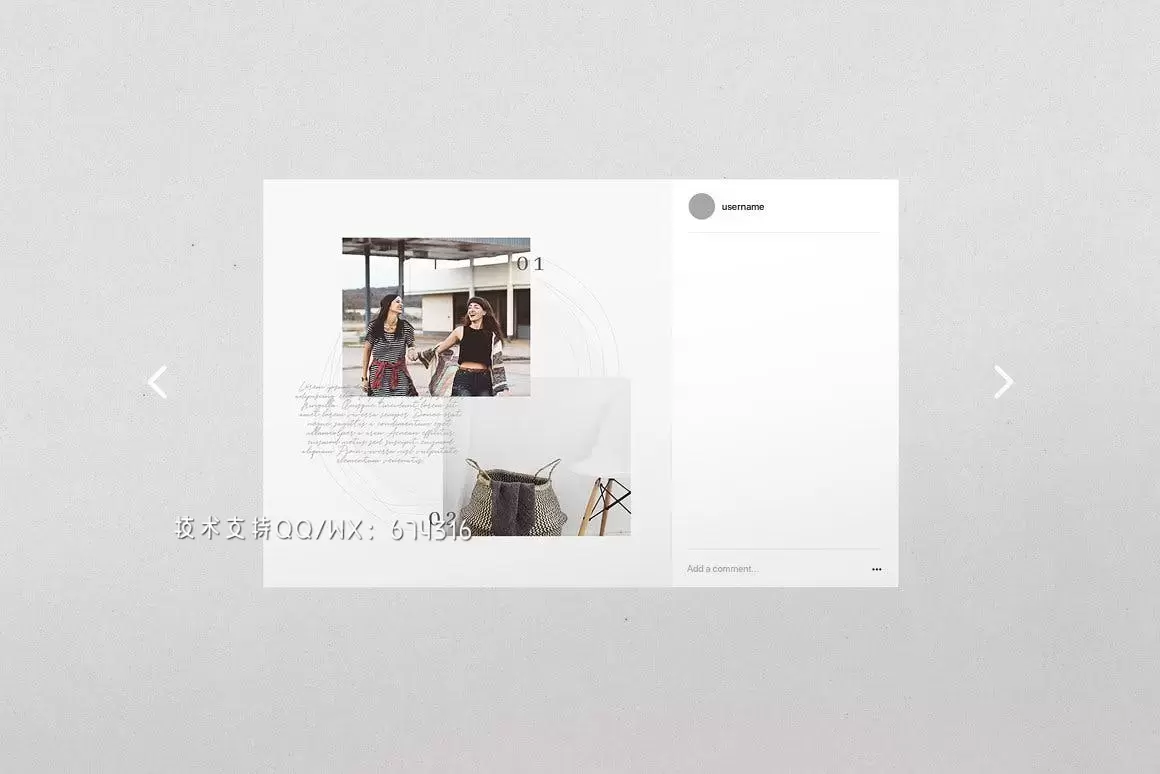 时尚高端简约优雅多用途的Instagram社交媒体banner海报设计模板集合-PSD插图4