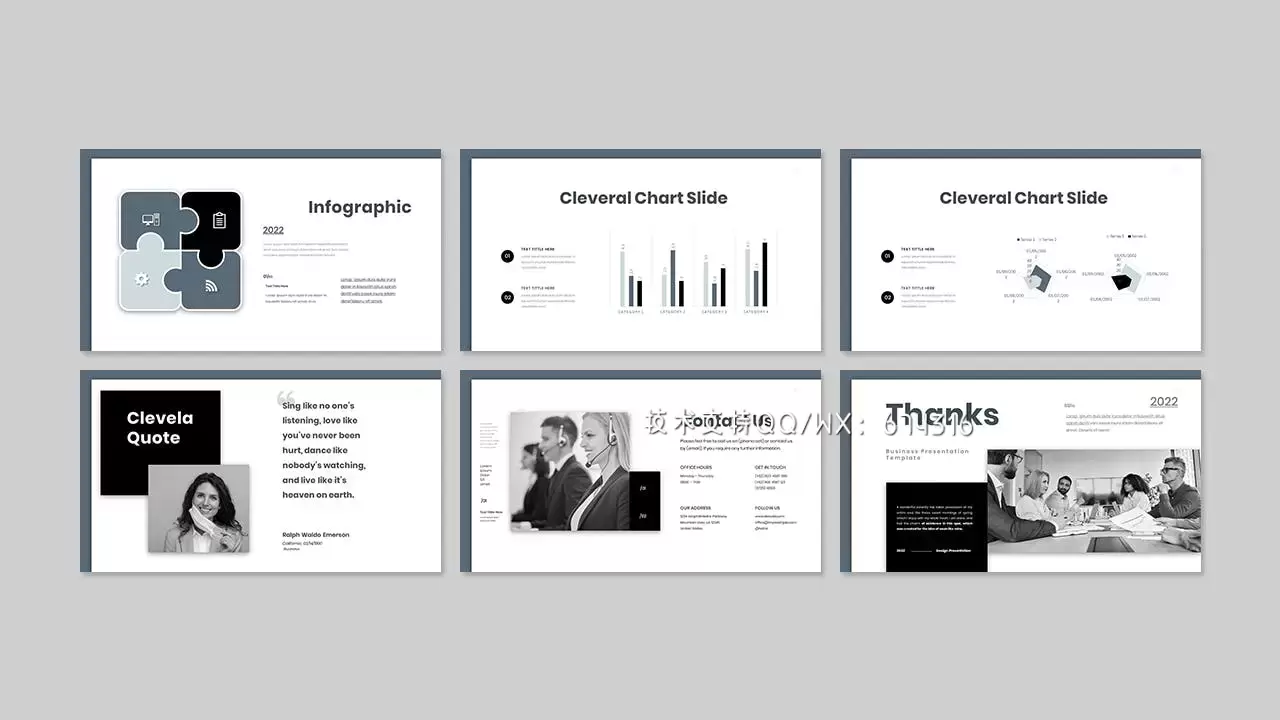 🔴专业的高品质商业商务质感powerpoint幻灯片演示模板（pptx）插图3