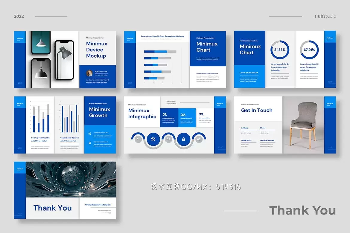 🔴高品质的专业商业商务质感powerpoint幻灯片演示模板（pptx）插图2