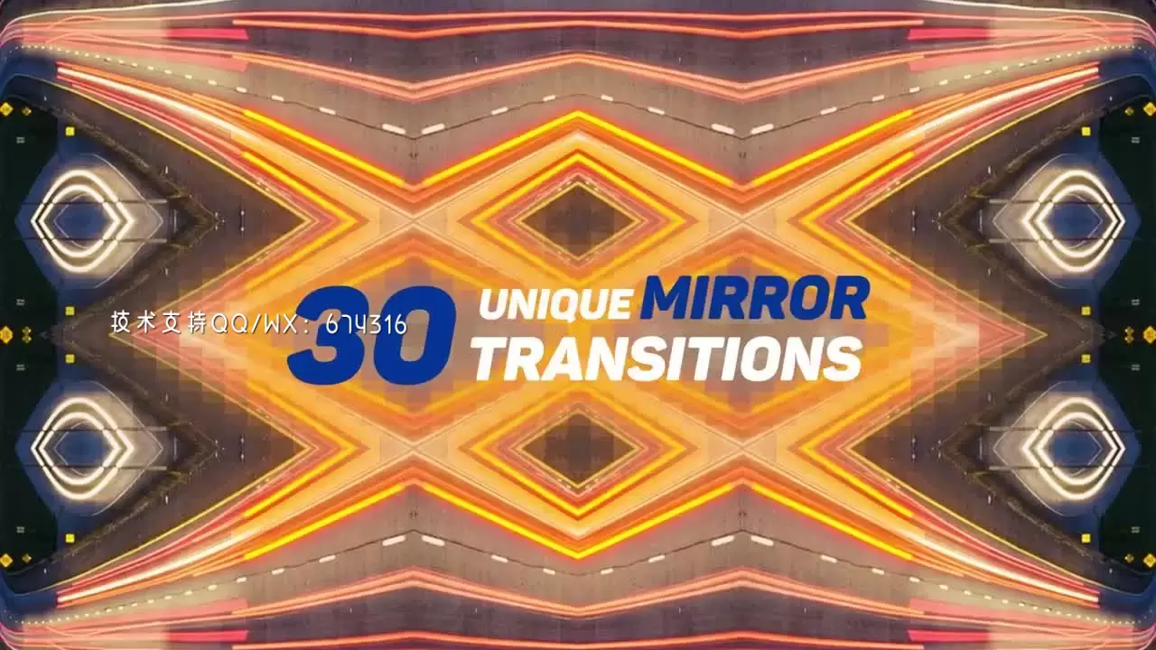30种不同的镜像过渡PR模板视频下载插图