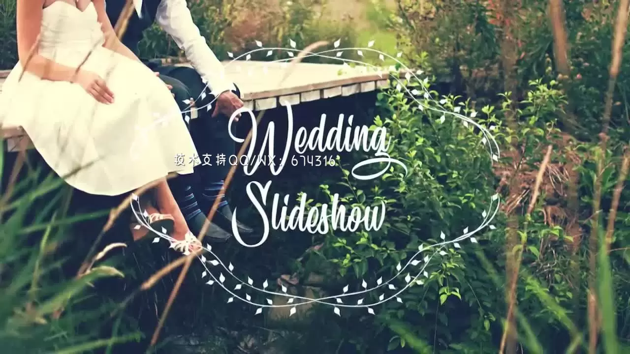 华丽的婚礼幻灯片动画pr视频模板视频下载（含音频）插图