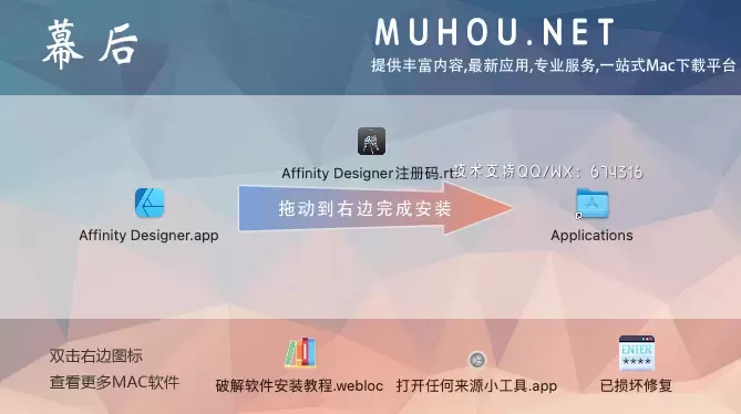 [MAC]Affinity Designer for Mac(专业矢量图设计工具)  v1.10.6中文注册版 支持Apple M1/M2 芯片插图2