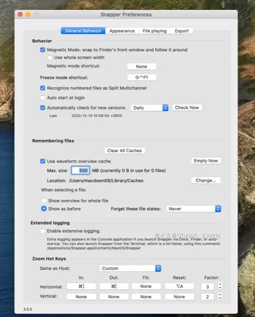 [MAC]Snapper for Mac(音频波形图显示工具) v3.1.1激活版 支持Apple M1/M2 芯片插图6