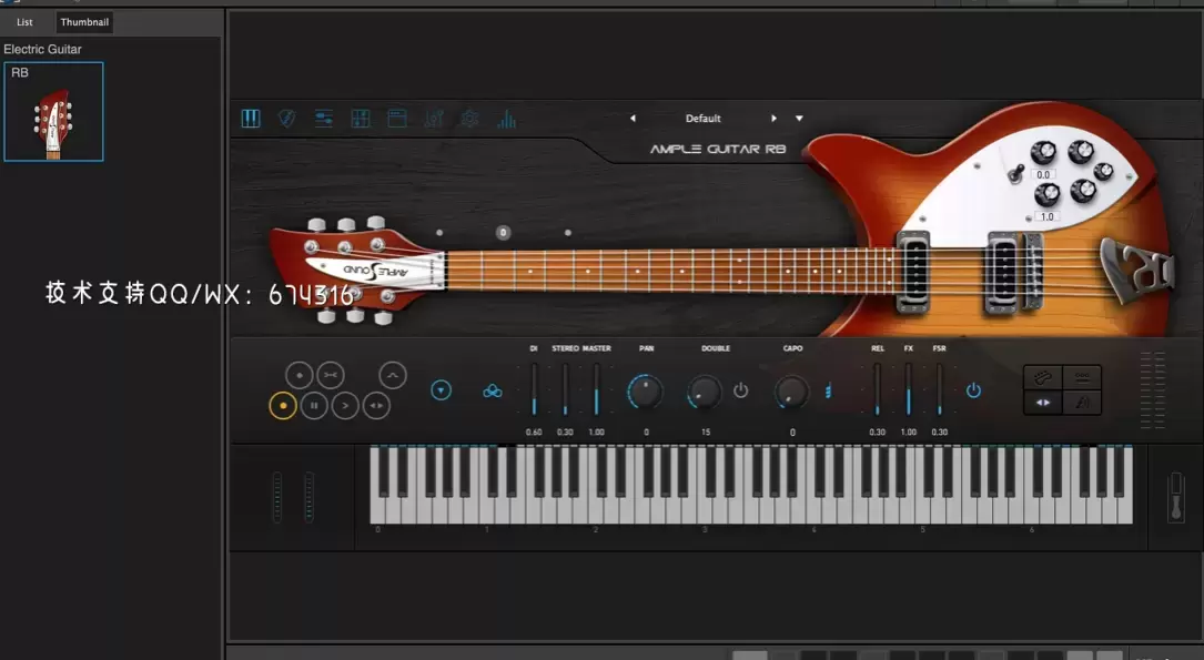 [MAC]Ample Sound Ample Guitar Rickenbacker for Mac(电吉他音乐工具) v1.0.0激活版插图6