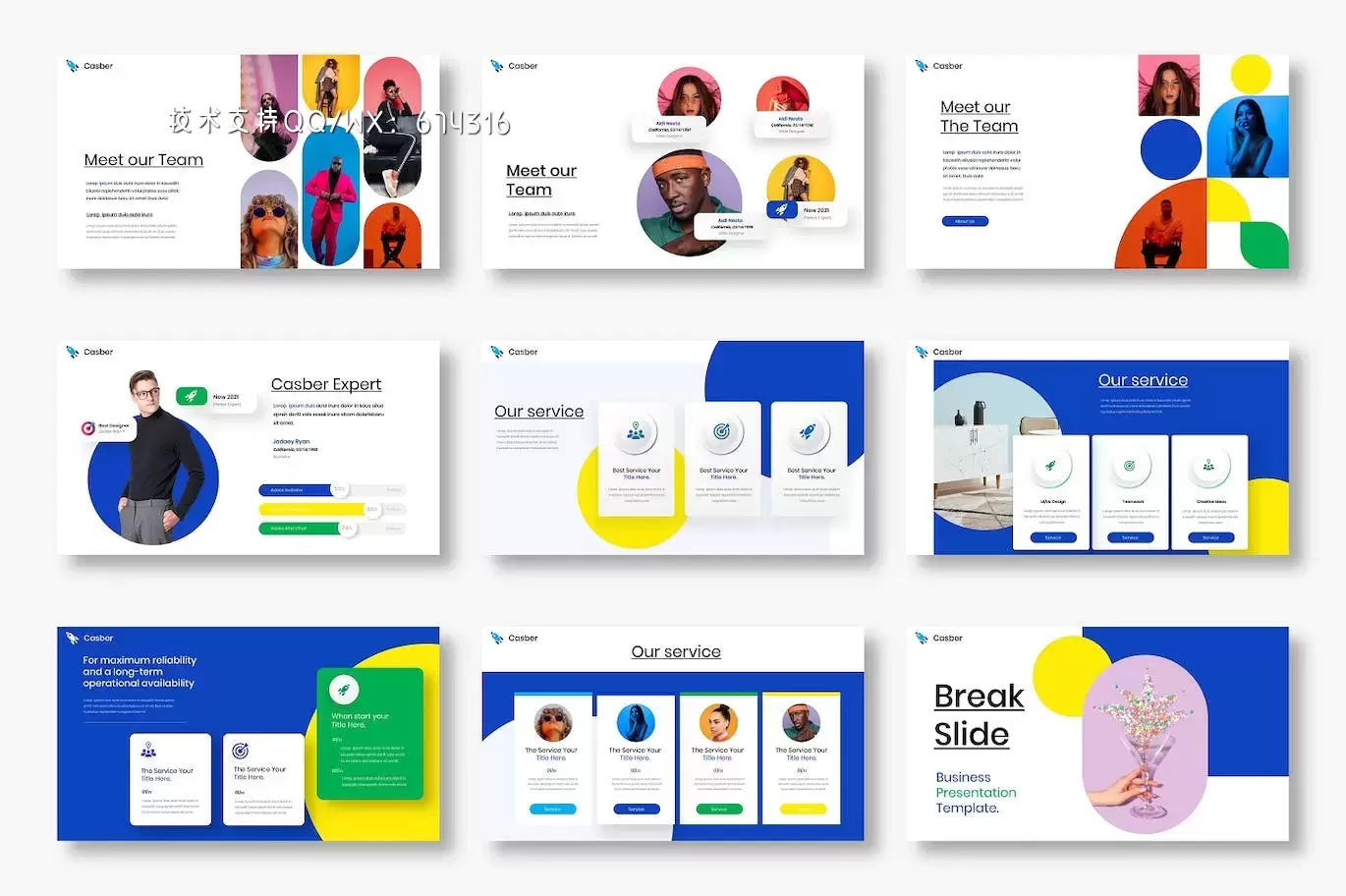 时尚高端清新简约多用途的商业商务powerpoint幻灯片演示模板(pptx)插图5 时尚高端清新简约多用途的商业商务powerpoint幻灯片演示模板(pptx)插图5