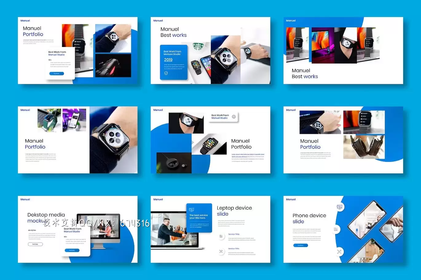 清新时尚简约配色的高品质商业商务powerpoint幻灯片演示模板(pptx)插图2 清新时尚简约配色的高品质商业商务powerpoint幻灯片演示模板(pptx)插图2