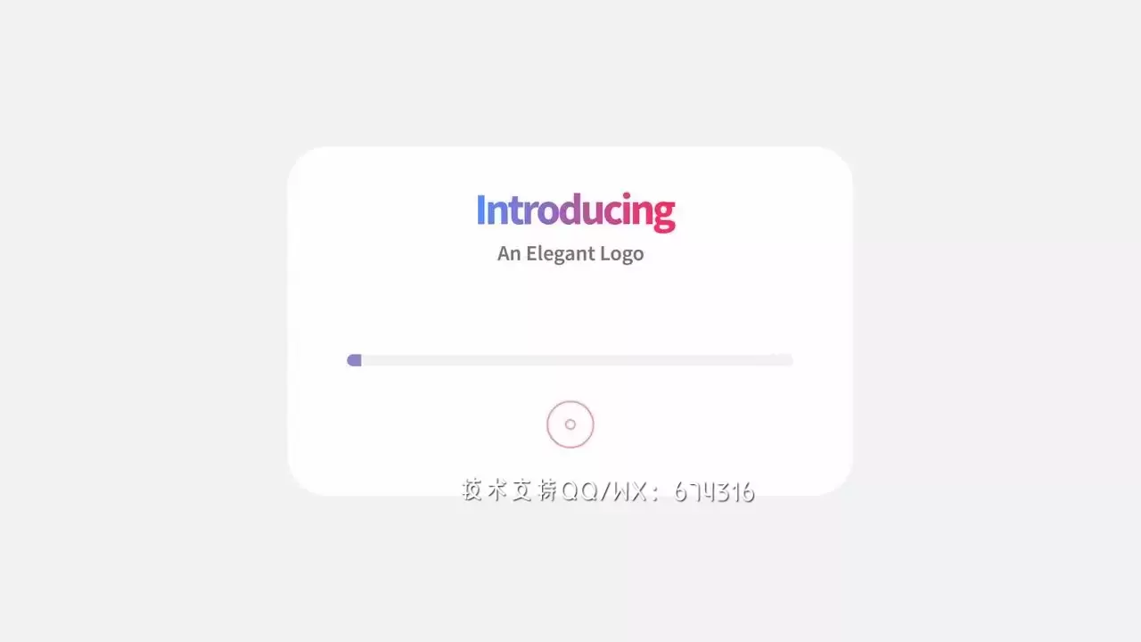 YouTube频道LOGO标志显示AE模板视频下载插图