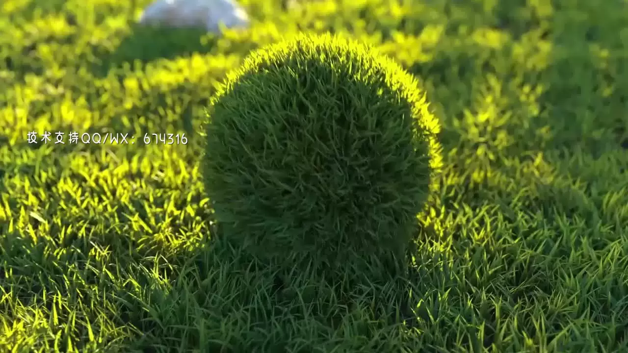 草球LOGO标志显示动态动画AE模板视频下载插图