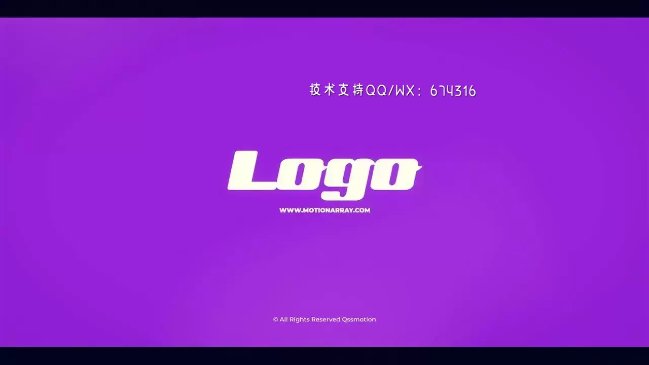 简单动态logo视频特效AE模板视频下载插图