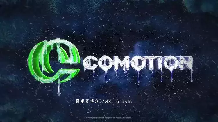 冷酷的冰墙LOGO标志AE模板视频下载(含音频)插图 冷酷的冰墙LOGO标志AE模板视频下载(含音频)插图