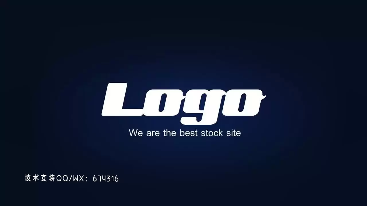 高科技LOGO标志介绍AE模板视频下载