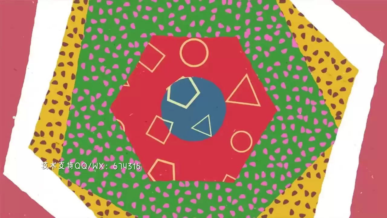 动画风格的多图形背景过渡AE模板视频下载插图 动画风格的多图形背景过渡AE模板视频下载插图