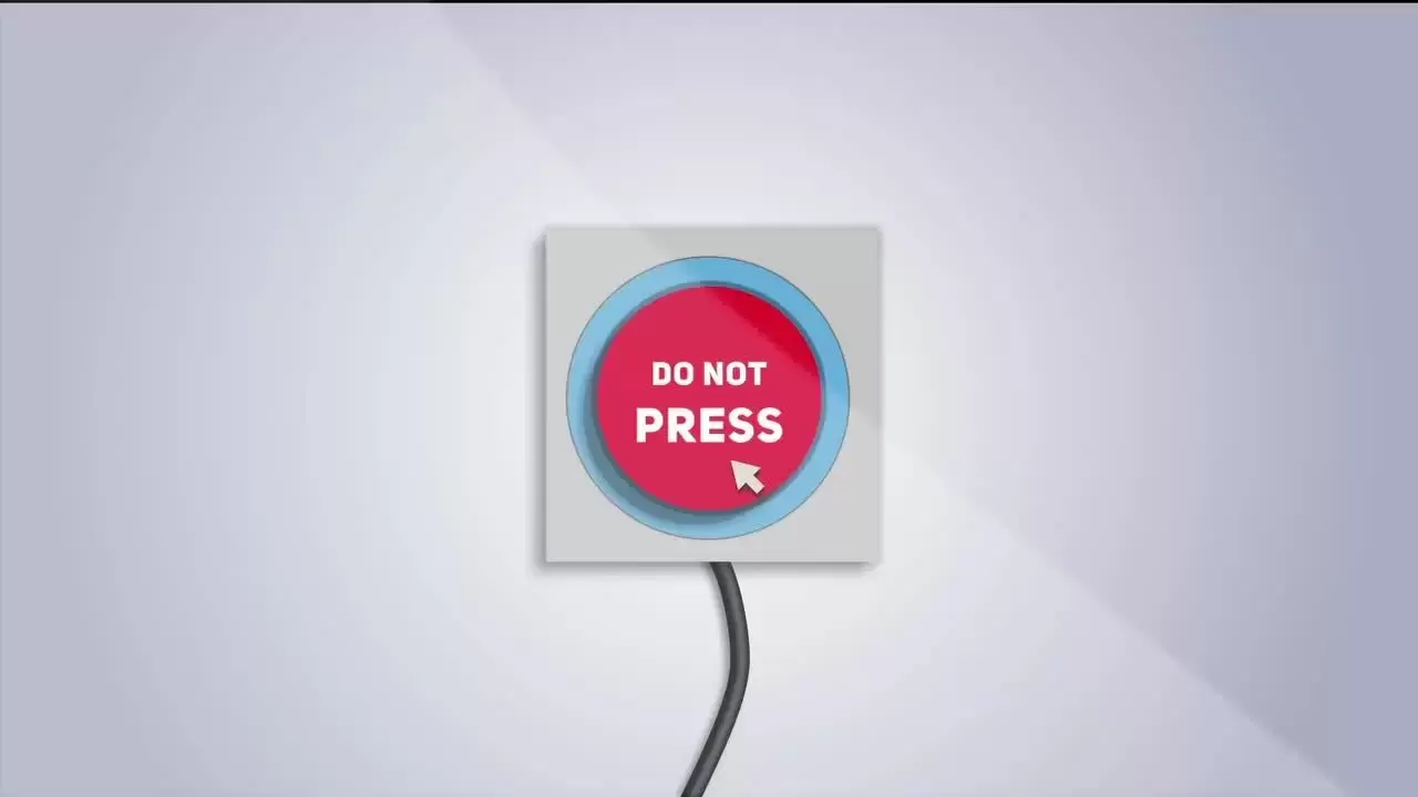 红色按钮LOGO标志显示AE模板视频下载(含音频)插图