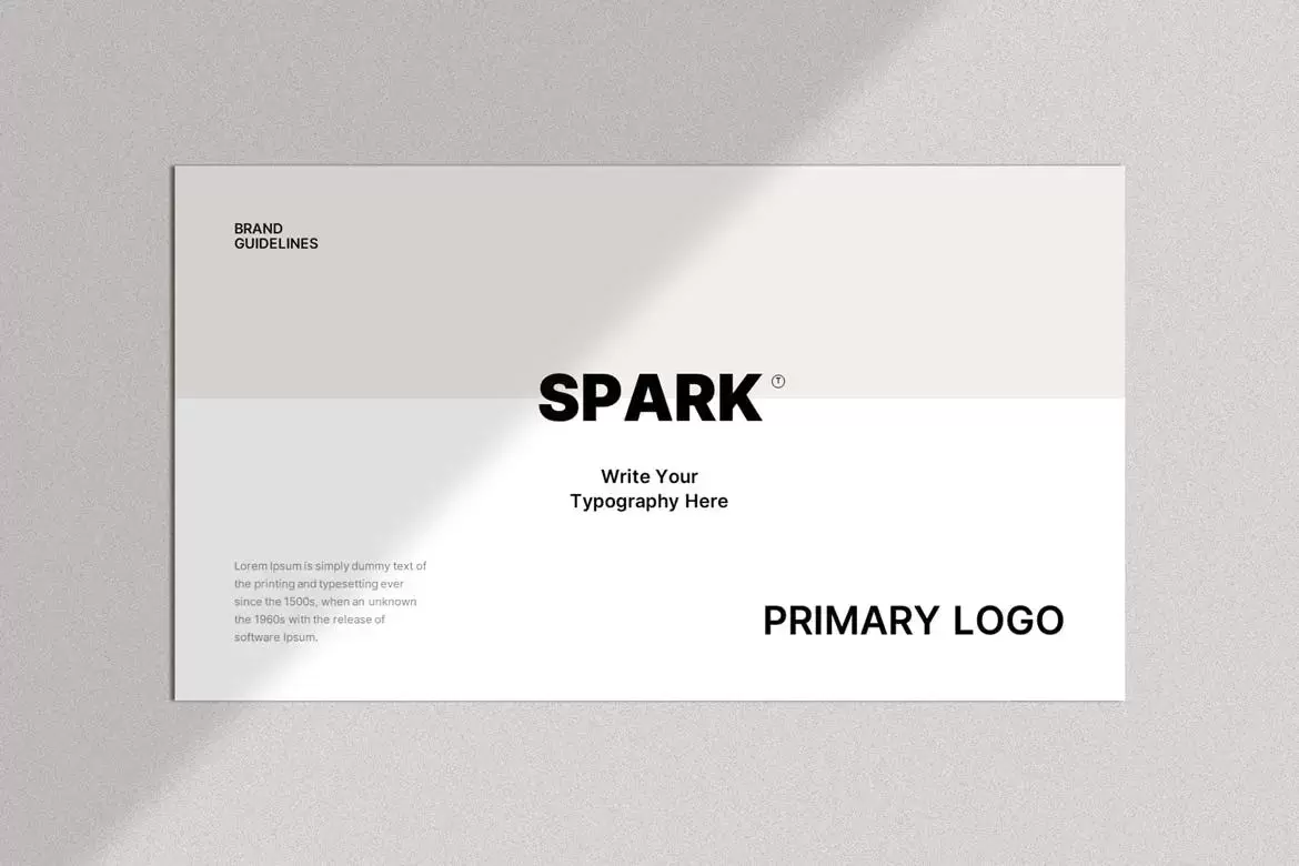 时尚高端专业的高品质品牌手册指南VI设计powerpoint幻灯片演示模板（pptx）插图11