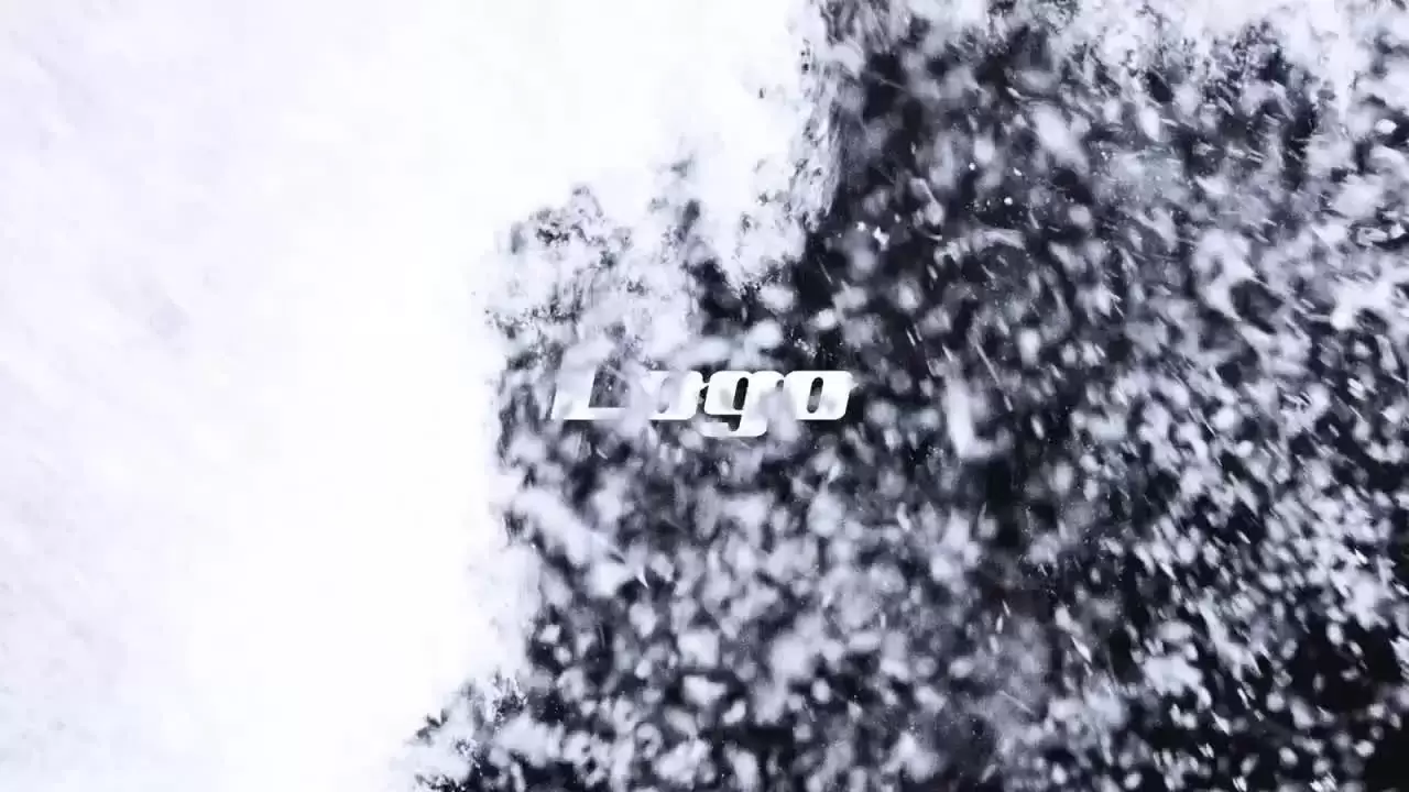 时尚优雅创意的冬季圣诞节LOGO标志AE模板视频下载插图