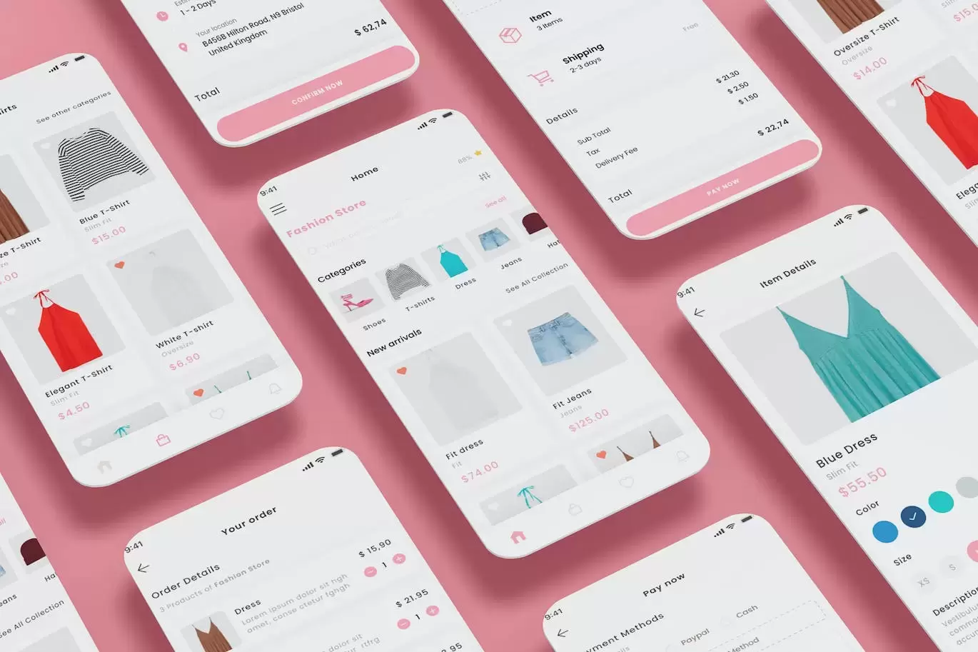 时尚电子商务、服装店和T恤店应用APP UI KIT (AI,EPS,FIG,PSD,SKETCH,SVG,XD)插图 d243c974-7666-4139-878d-20808bf71d33