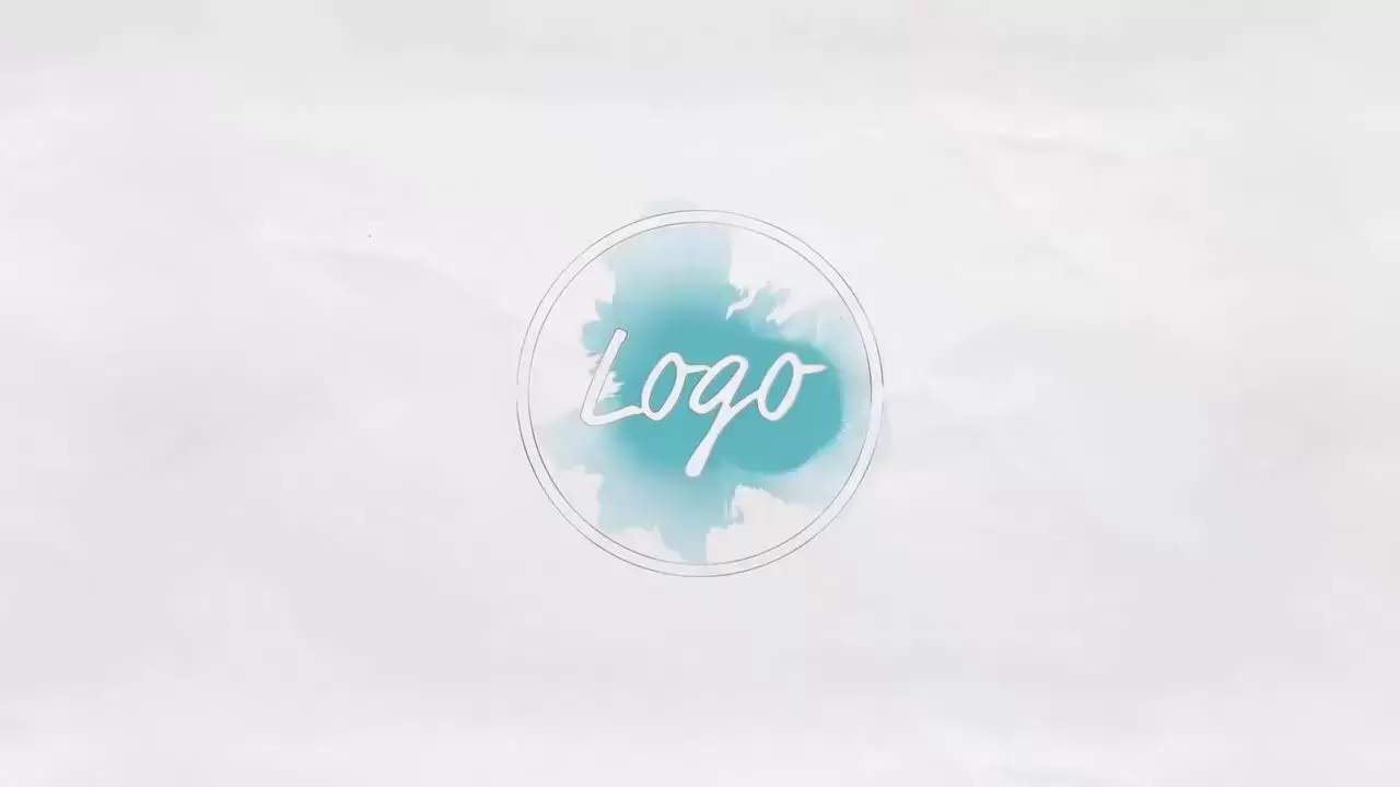 有趣的素描和水墨LOGO标志AE模板视频下载(含音频)插图
