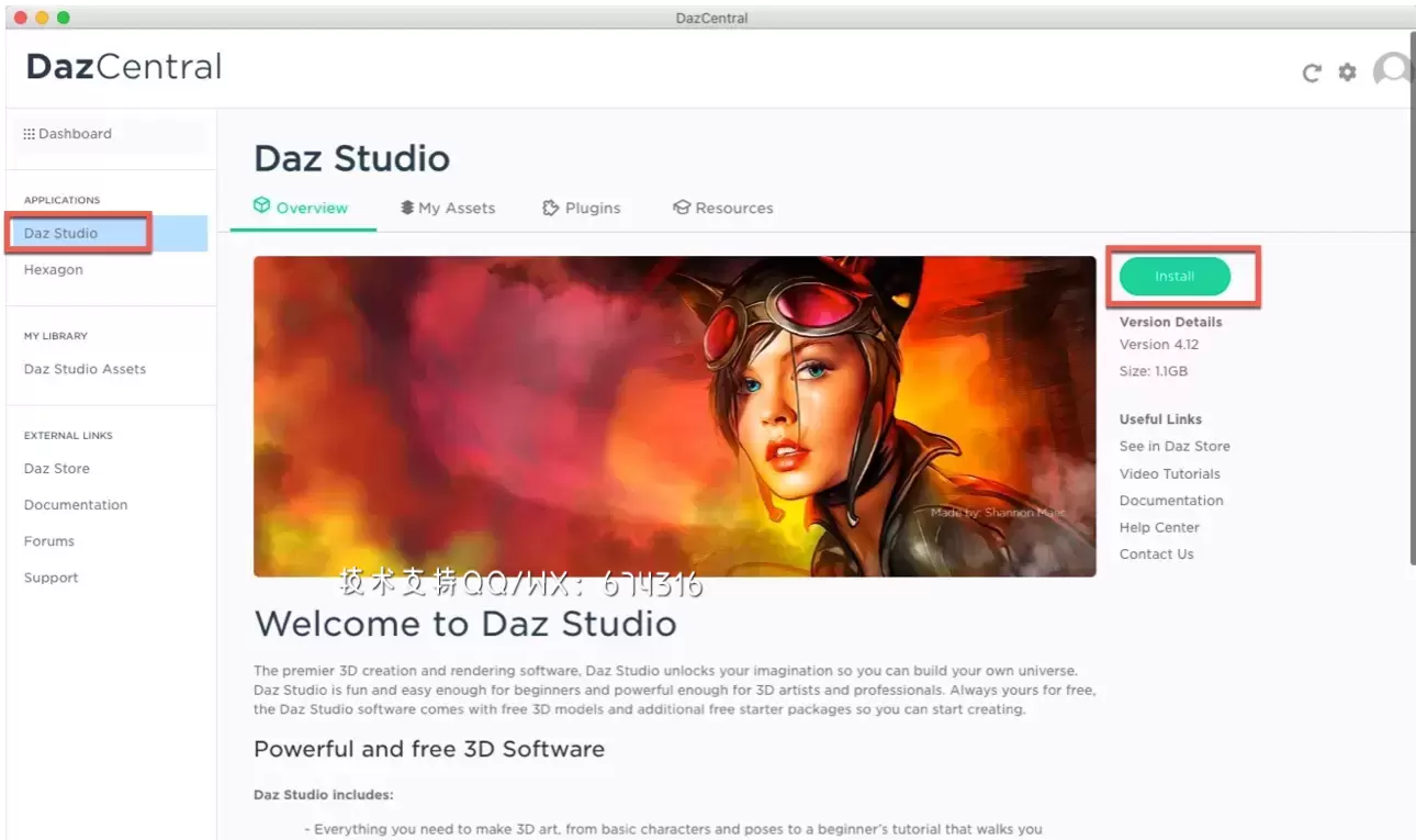 [MAC]DAZ Studio for Mac(专业三维人物动画制作工具) 4.20.0.17激活版 支持Apple M1/M2 芯片插图4