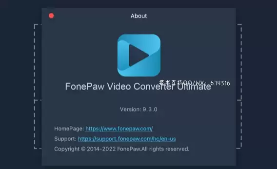[MAC]FonePaw Video Converter Ultimate for mac(人气视频转换器) 9.3.0直装版 支持Apple M1/M2 芯片插图1