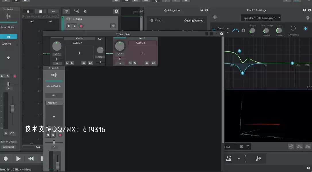 [MAC]n-Track Studio 9 for Mac(专业录音和音频编辑软件) v9.1.7.6497激活版 支持Apple M1/M2 芯片插图3