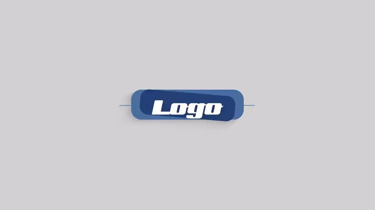 干净简单的LOGO标志动态动画AE模板视频下载(含音频)