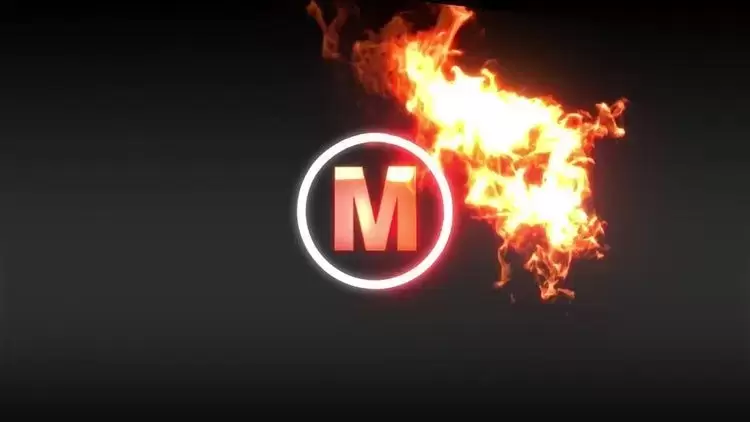 火焰火焰燃烧火焰火焰燃烧火焰燃烧效果logo展示AE模板视频下载(含音频)插图