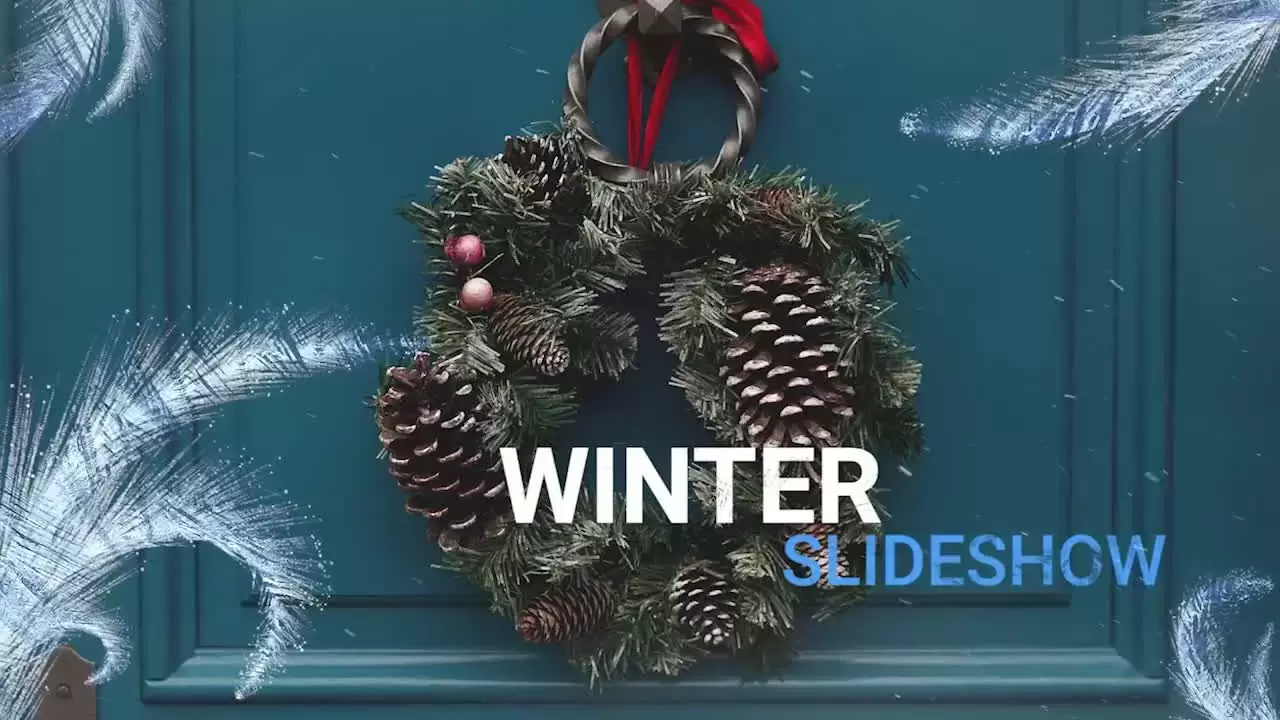 冬季雪pr模板视频下载(含音频)