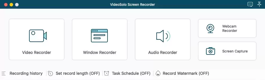 [MAC]VideoSolo Screen Recorder for Mac(高清屏幕录像机) v2.1.10激活版 支持Apple M1/M2 芯片插图1