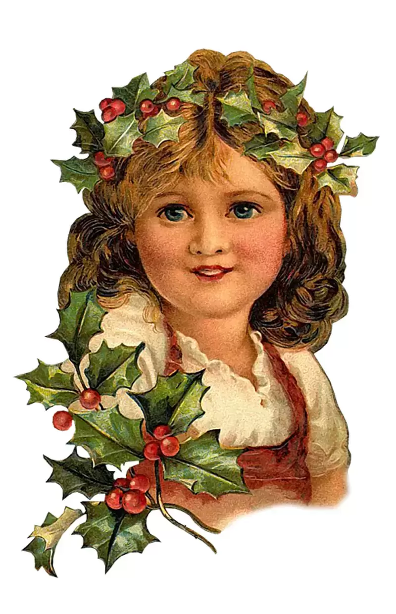 高清免抠PNG剪贴图案圣诞老年人儿童糖果店铺美化装修素材插图2