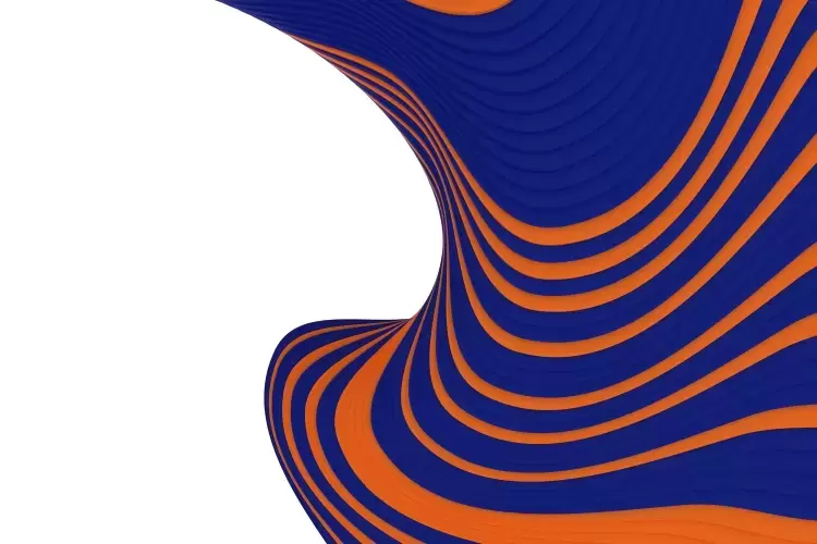 抽象3D立体波浪条纹背景PNG免抠图插图13