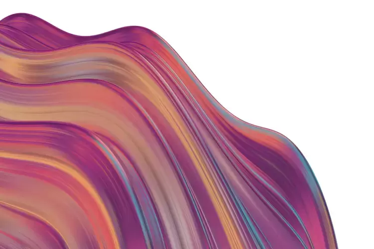 多彩抽象的3D波浪条纹的背景PNG免抠图插图9
