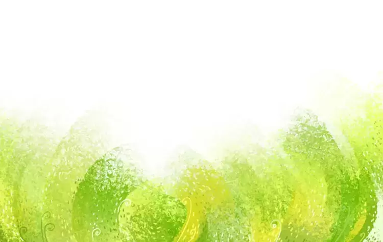 8款春季绿色水彩涂鸦艺术创作PNG免抠图插图3