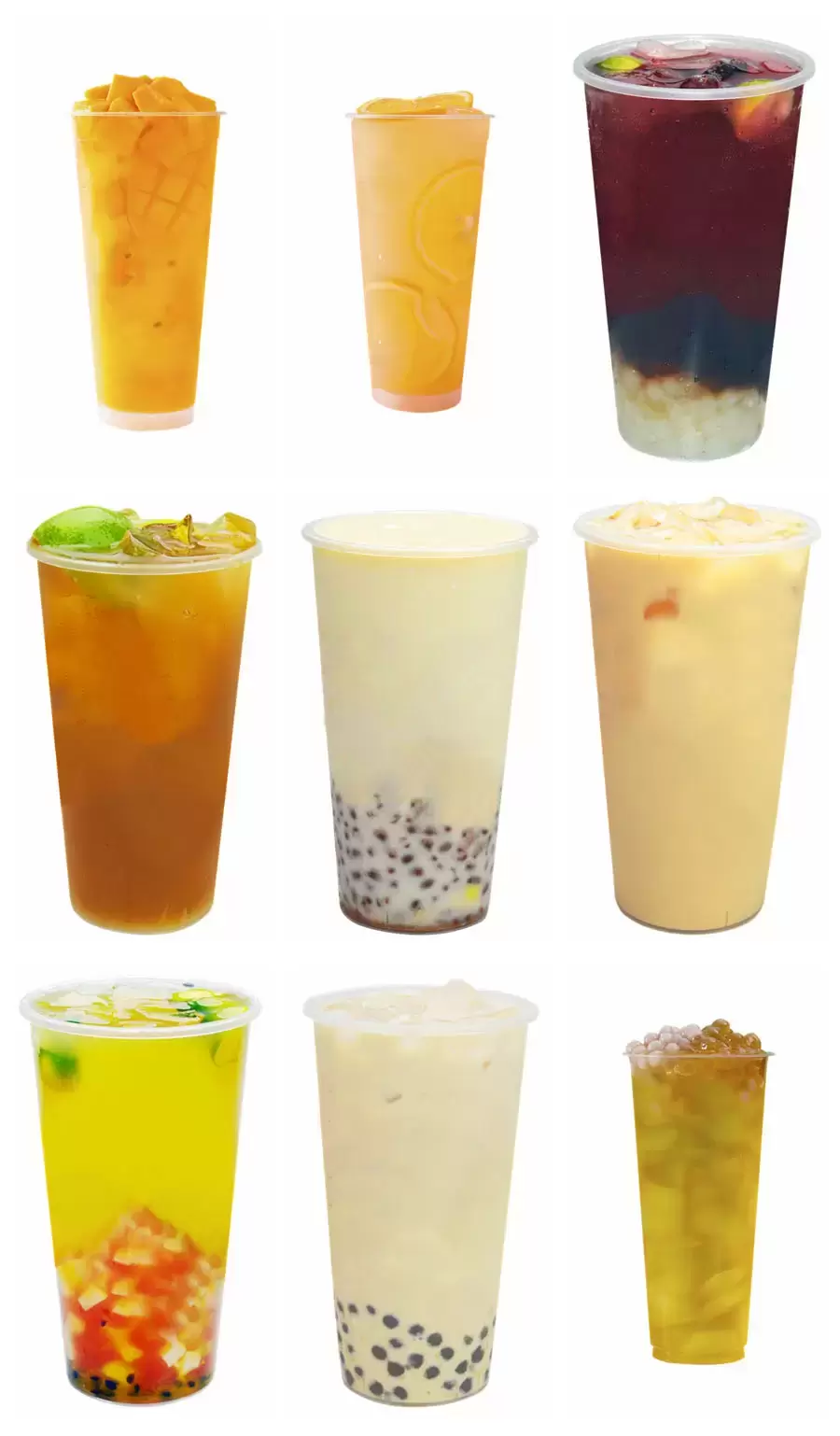 水果奶茶果汁饮料PNG免抠图插图7