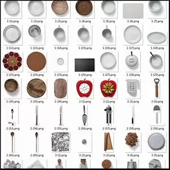 120款厨具餐具高清PNG免抠图插图