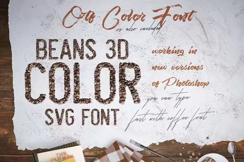 咖啡豆风格字体和咖啡图形PNG免抠图3D元素插图8
