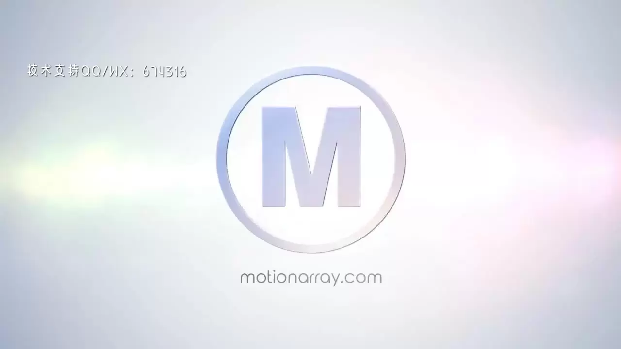 旋转的企业LOGO标志AE模板视频下载插图