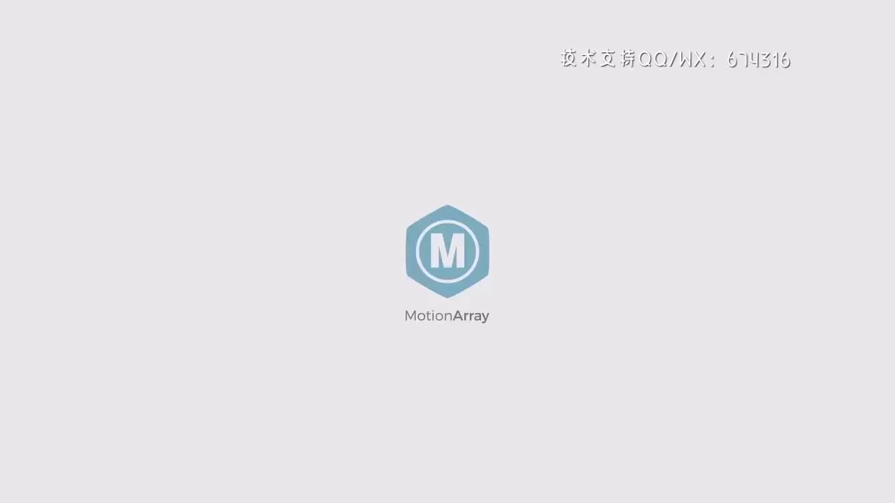 简单时尚的迷你LOGO标志展示AE模板视频下载(含音频)插图