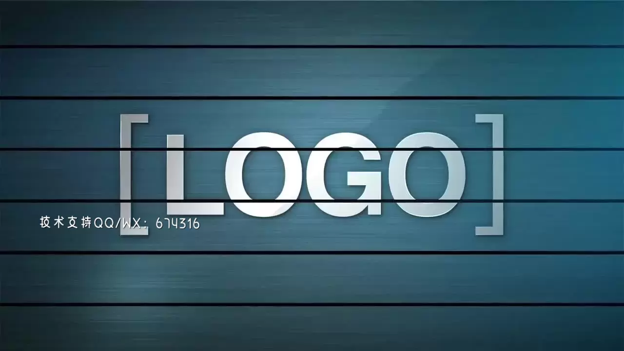 AE面板旋转效果LOGO标志模板Panel Logo视频下载插图