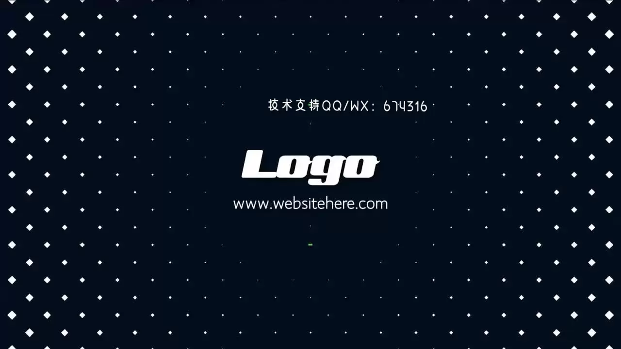 简单企业LOGO标志显示AE模板视频下载(含音频)插图 简单企业LOGO标志显示AE模板视频下载(含音频)插图