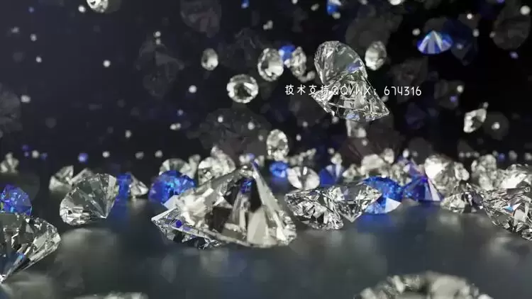 钻石标志介绍AE模板视频下载(含音频)
