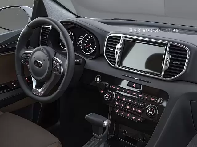 起亚 Sportage 2016 汽车越野车SUV 3D模型下载 (MAX,3DS,FBX,OBJ,C4D,LWO,TEX)插图1