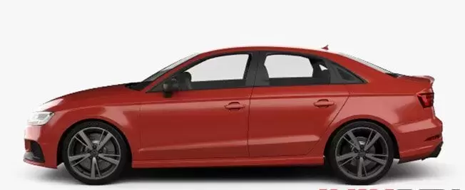 奥迪 RS3 Sedan 2017 汽车3D模型下载 (MAX,3DS,FBX,OBJ,C4D,LWO)插图1
