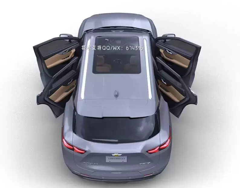 雪佛兰 Blazer Premier 2019 越野车汽车3D模型 (MAX,3DS,FBX,OBJ,C4D,LWO,TEX)插图2